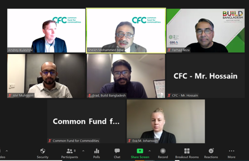 Meeting with Build Bangladesh Common Fund for Commodities